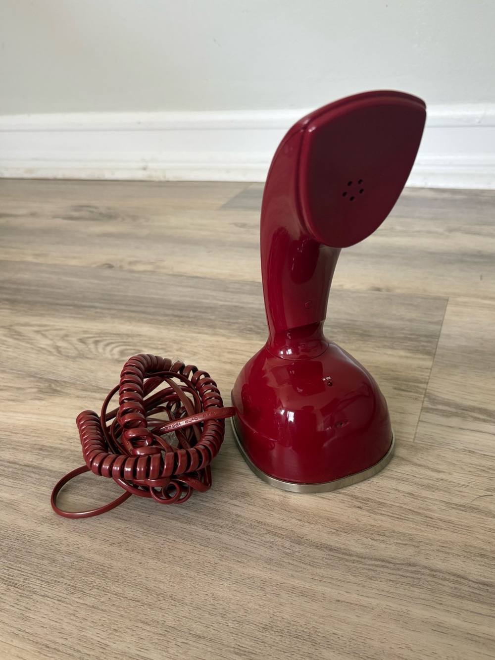 Vintage Red Stand Up Cobra Ericofon Keypad Bottom Telephone